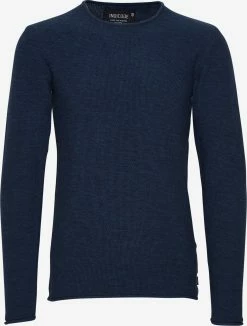 Indicode Jeans Crewneck Truien Trui Corto Heren Navy