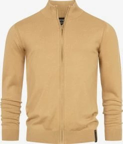 Indicode Jeans Vesten Gebreid Vest Lau Heren Lichtbruin