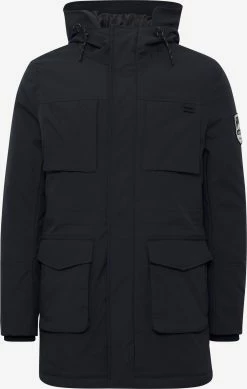 Indicode Jeans Parkas Winterparka Idpaul Heren Zwart