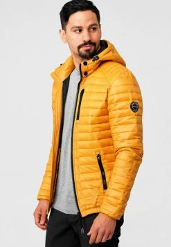 Indicode Jeans Tussenjassen Tussenjas Heren Goudgeel -Indicode Jeans Verkoop 2023 cddb41605154eeeb631ee0146bbf014c