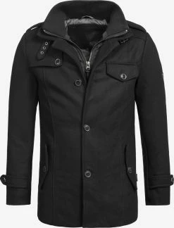 Indicode Jeans Tussenjassen Tussenjas Brandon Heren Zwart