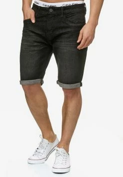 Indicode Jeans Denim Shorts Regular Jeans Caden Heren Zwart -Indicode Jeans Verkoop 2023 d1869c5953e357fc01eb83956b4ba51a
