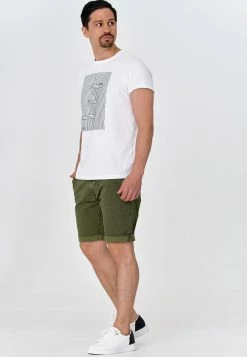 Indicode Jeans Chino Shorts Regular Chino Caedmon Heren Groen -Indicode Jeans Verkoop 2023 d264d5fe6a1b34f86e72d4f0ee224c61