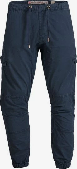 Indicode Jeans Cargobroeken Tapered Cargobroek Levi Cargo Heren Navy