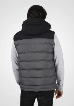 Indicode Jeans Bodywarmers Bodywarmer Iulius Heren Grijs / Donkergrijs -Indicode Jeans Verkoop 2023 d328db872ff2c211a1ba50e72722cf51