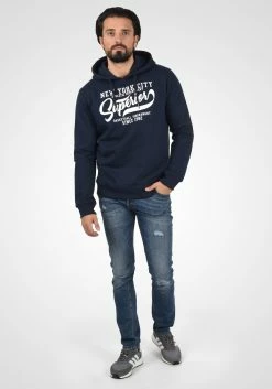Indicode Jeans Hoodies Sweatshirt Galileri Heren Blauw -Indicode Jeans Verkoop 2023 d42af7b681b09daf580e2bb1cdcd91de