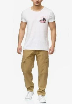 Indicode Jeans Cargobroeken Regular Cargobroek Leonardo Heren Sand -Indicode Jeans Verkoop 2023 d43ef63f8572404cd813721e2debb861