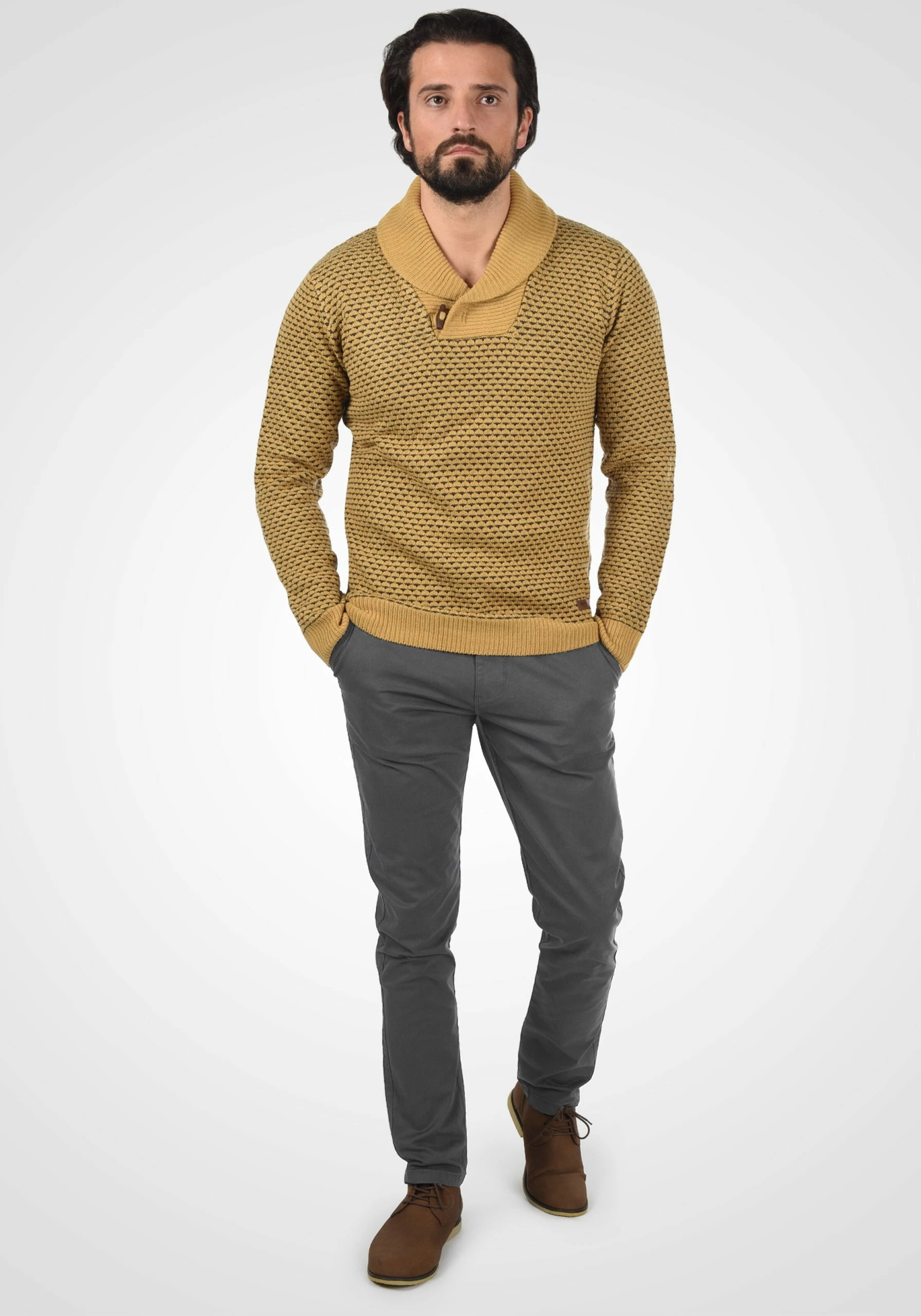 Indicode Jeans Chinos Regular Chino Penefal Heren Grijs / Basaltgrijs / Donkergrijs 5 Indicode Jeans Chinos Regular Chino Penefal Heren Grijs / Basaltgrijs / Donkergrijs - Afbeelding 3