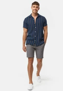 Indicode Jeans Shorts Regular Broek Caro Heren Donkergrijs -Indicode Jeans Verkoop 2023 d78da001f9dd6862ec3c7a673e7ce125