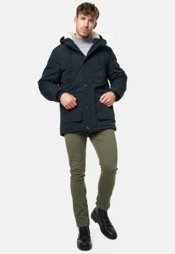 Indicode Jeans Winterjassen Winterjas West Heren Zwart -Indicode Jeans Verkoop 2023 d8bbb2825465826817a8fa1c626193c0