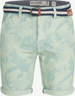 Indicode Jeans Shorts Regular Broek Curtain Heren Pastelgroen
