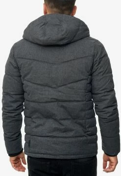 Indicode Jeans Winterjassen Winterjas Circus Heren Donkergrijs -Indicode Jeans Verkoop 2023 d933bf1f81be2000486b3c8343019099