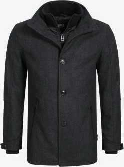 Indicode Jeans Tussenjassen Tussenjas Brittany Heren Donkergrijs