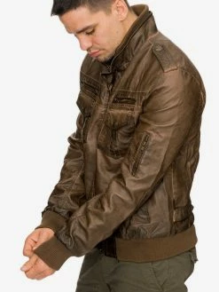 Indicode Jeans Tussenjassen Tussenjas Heren Bruin -Indicode Jeans Verkoop 2023 d967c2332b297bd91fbba5f32c1079cf