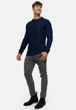 Indicode Jeans Crewneck Truien Trui Mirek Heren Navy -Indicode Jeans Verkoop 2023 d98c4d435d894b814e8d1c273bb28d43