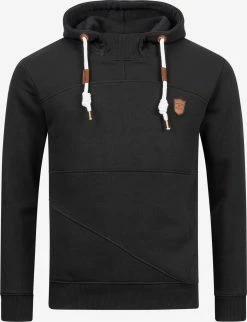 Indicode Jeans Hoodies Sweatshirt Meza Heren Zwart