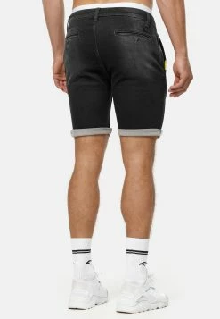 Indicode Jeans Denim Shorts Regular Broek Azibo Heren Zwart -Indicode Jeans Verkoop 2023 da6826e197b94f4e294c5217668e7e60