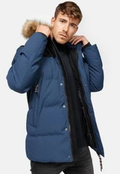 Indicode Jeans Parkas Winterparka Hexyl Heren Kobaltblauw -Indicode Jeans Verkoop 2023 da88c8675ab44b3b0936e145bb8ace12
