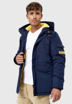 Indicode Jeans Tussenjassen Tussenparka Ocala Heren Blauw
