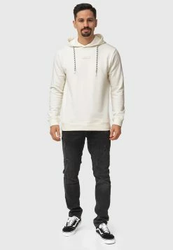 Indicode Jeans Hoodies Sweatshirt Bentley Heren Wit -Indicode Jeans Verkoop 2023 db7e532391b4b73053a5f493e94aae69