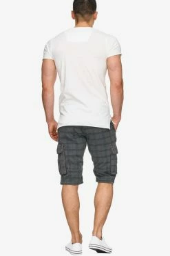 Indicode Jeans Cargo Shorts Regular Cargobroek Heren Grijs -Indicode Jeans Verkoop 2023 dbce2cc13ea81e0576c415b58bfbd460