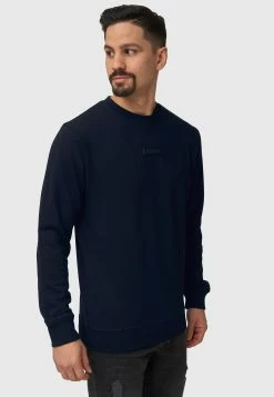 Indicode Jeans Sweatshirts Sweatshirt Baxter Heren Navy -Indicode Jeans Verkoop 2023 dc15085e5bc16c74e85c69a33cd5e448