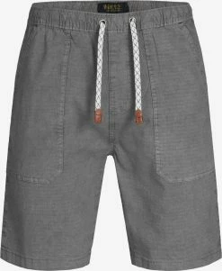 Indicode Jeans Shorts Regular Broek Stoufville Heren Basaltgrijs
