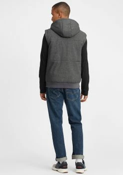 Indicode Jeans Bodywarmers Bodywarmer Lecter Heren Grijs / Donkergrijs -Indicode Jeans Verkoop 2023 dc241e5c007a69e0d4d0995fdabdf202