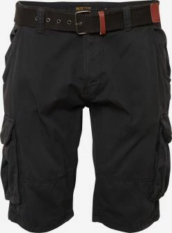 Indicode Jeans Cargo Shorts Regular Cargobroek Monroe Heren Zwart