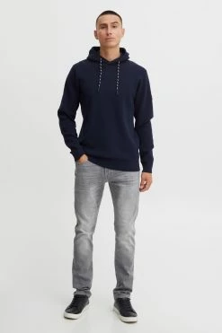 Indicode Jeans Hoodies Trui Matho Heren Navy -Indicode Jeans Verkoop 2023 dcbe352511c08820e18f96c09eded7f0