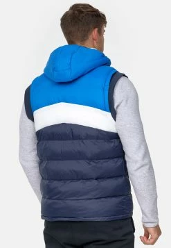 Indicode Jeans Bodywarmers Bodywarmer Valerio Heren Marine / Azuur -Indicode Jeans Verkoop 2023 dcd53e861d48f6006cd771e7dc144f26