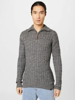 Indicode Jeans Coltruien Trui Rufus Heren Grijs Gemêleerd -Indicode Jeans Verkoop 2023 deca9c662442c0a35b24cf20f69501f3