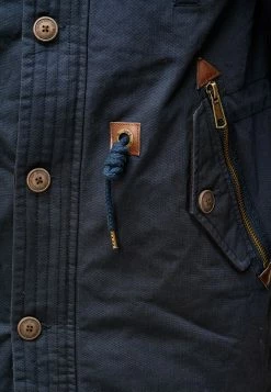 Indicode Jeans Parkas Winterparka Barge Heren Donkerblauw -Indicode Jeans Verkoop 2023 df75288bbde118a85b86aadd4662fafc