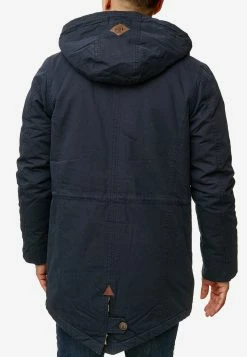 Indicode Jeans Parkas Winterparka Barge Heren Donkerblauw -Indicode Jeans Verkoop 2023 df857865fb4fc556ca09a2f20596fc6c
