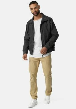 Indicode Jeans Tussenjassen Tussenjas Forty Heren Donkergrijs -Indicode Jeans Verkoop 2023 e027b94c39459195176264cbea2c679d