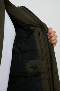 Indicode Jeans Parkas Winterparka Fido Heren Groen / Kaki / Olijfgroen -Indicode Jeans Verkoop 2023 e03efdad1192272914506fc0e9753117