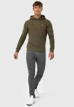 Indicode Jeans Hoodies Sweatshirt Franz Heren Kaki -Indicode Jeans Verkoop 2023 e38f8f0b606d106966f19cc344bb62ee