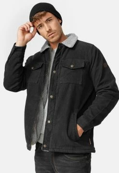 Indicode Jeans Tussenjassen Tussenjas Tonni Heren Zwart -Indicode Jeans Verkoop 2023 e42cd85a6aaac73bf6cb67ae990aac3d