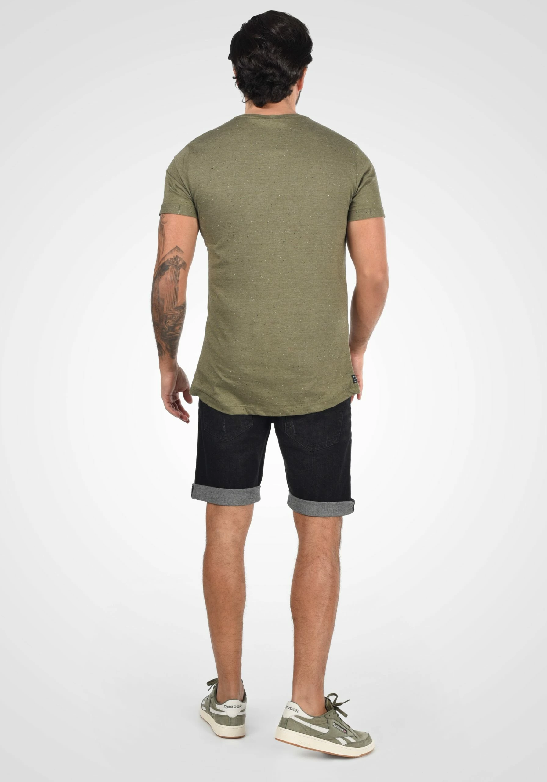 Indicode Jeans Denim Shorts Regular Jeans Quentin Heren Zwart 6 Indicode Jeans Denim Shorts Regular Jeans Quentin Heren Zwart - Afbeelding 4