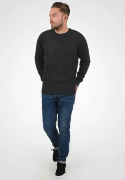 Indicode Jeans Crewneck Truien Trui Pauletta Heren Zwart -Indicode Jeans Verkoop 2023 e463c5f784472e781e47fbac64e5af85