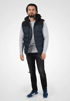 Indicode Jeans Bodywarmers Bodywarmer Iulius Heren Blauw / Marine / Navy / Donkerblauw -Indicode Jeans Verkoop 2023 e610d9969c21d7f2b55a35fef4fbecf9