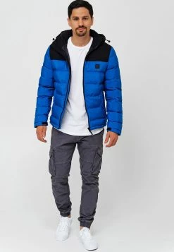 Indicode Jeans Tussenjassen Tussenjas Eberhardy Heren Blauw -Indicode Jeans Verkoop 2023 e71908bb64ebefef8888e0f2d1e2ef24