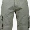 Indicode Jeans Cargo Shorts Regular Cargobroek Costa Heren Kaki
