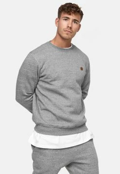 Indicode Jeans Crewneck Truien Trui Luk Heren Grijs -Indicode Jeans Verkoop 2023 e8844fa892808f97a5998b27f2e7f8c2