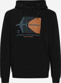 Indicode Jeans Sweatshirts Sweatshirt Forzo Heren Zwart