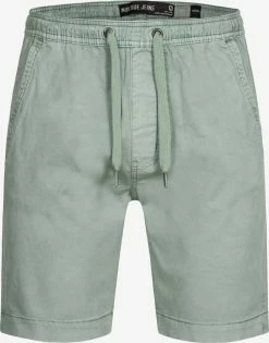 Indicode Jeans Shorts Regular Broek Kelowna Heren Mintgroen