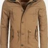 Indicode Jeans Parkas Winterparka Barge Heren Lichtbruin -Indicode Jeans Verkoop 2023 ea8f883dcbb50331d762a950b22e5d9c