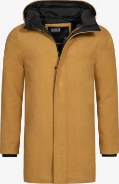 Indicode Jeans Tussenjassen Tussenjas Marks Heren Lichtbruin