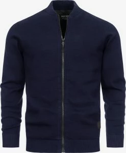 Indicode Jeans Vesten Gebreid Vest Marwan Heren Blauw