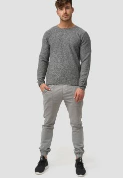 Indicode Jeans Crewneck Truien Trui Loakim Heren Donkergrijs -Indicode Jeans Verkoop 2023 ed3b213e773ec489b603a82a768f9fb1